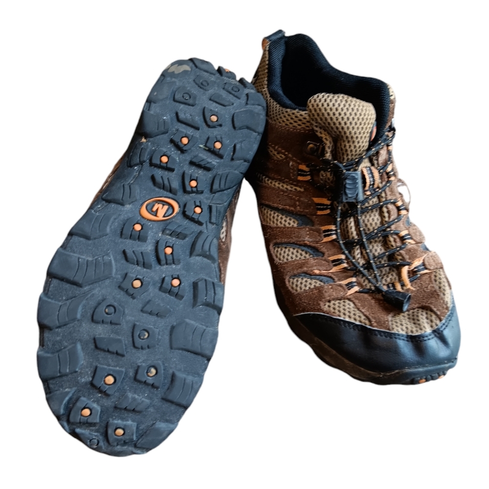 MERRELL WOMEN'S SIZE 6 HIKING SHOES. - Picture 3 of 7